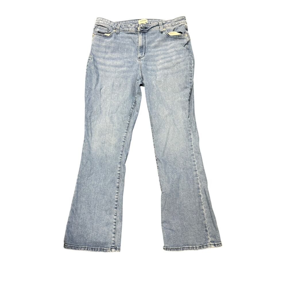 Sonoma Goods For Life Women's Blue Flare Jeans Size 18